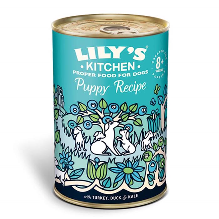 Lily\'s Kitchen Vådfoder Til Hvalpe Turkey & Duck 400g
